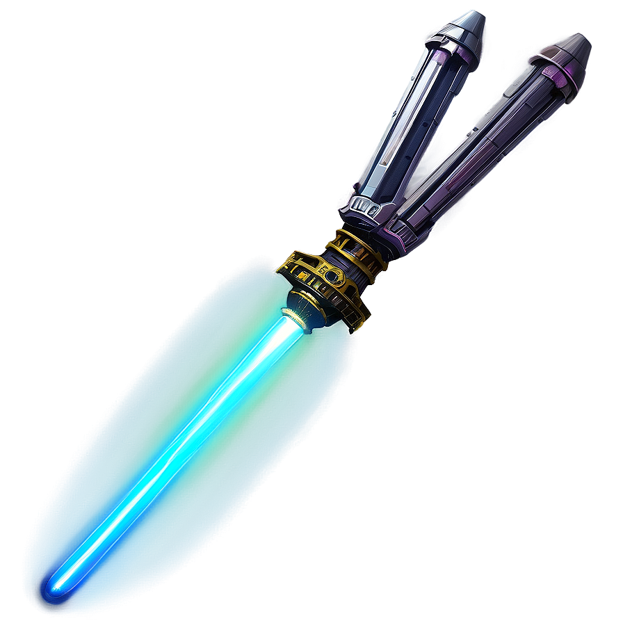 Double-bladed Lightsaber Png Mwq95 PNG Image