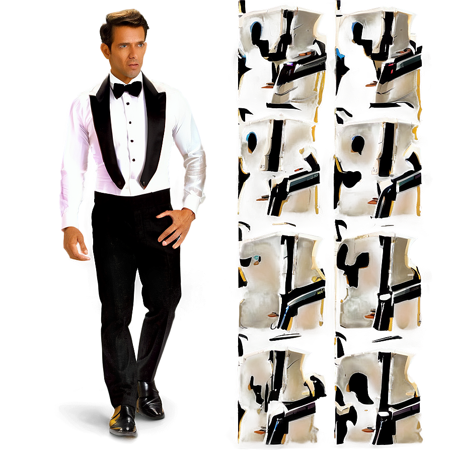 Double Breasted Tuxedo Png Dpq PNG Image