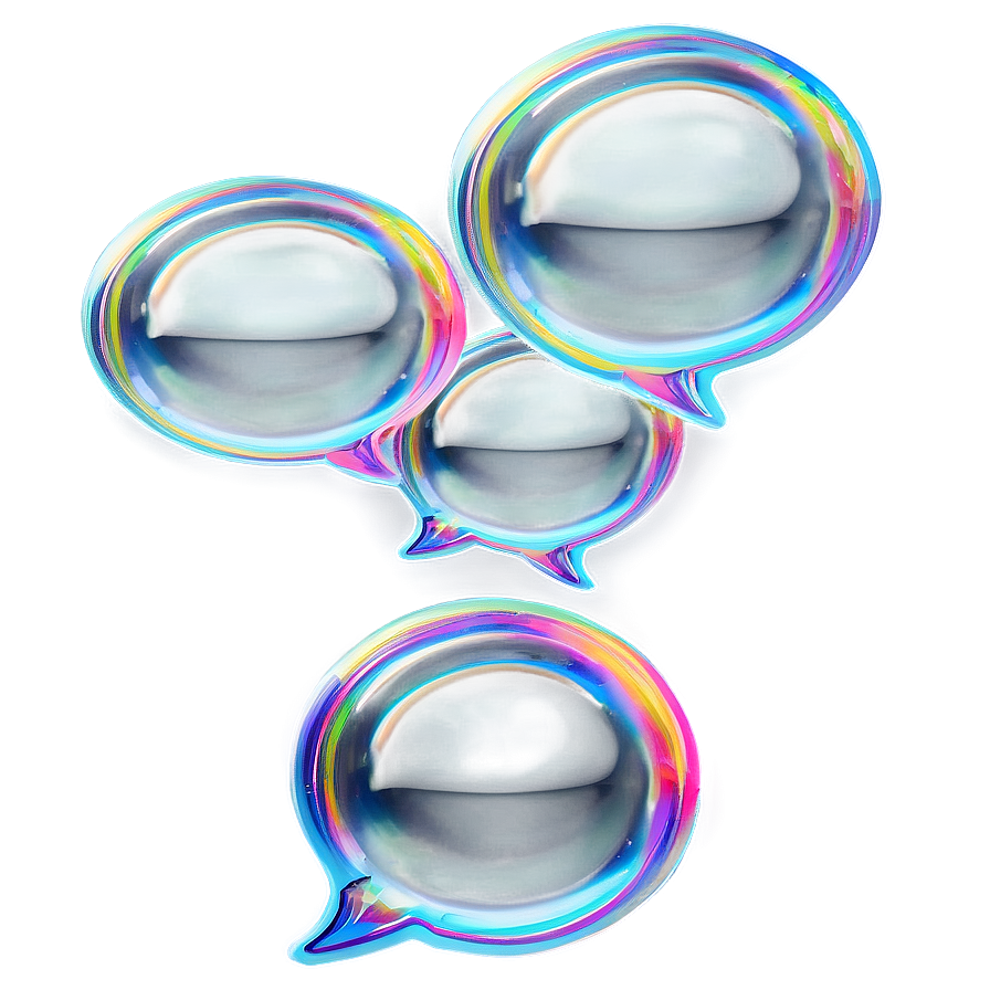 Double Chat Bubbles Png 31 PNG Image