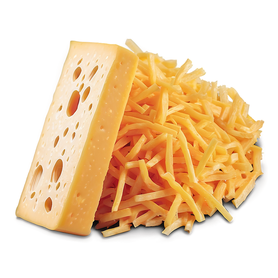 Double Cheddar Shredded Cheese Png 43 PNG Image