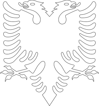 Double_ Eagle_ Silhouette PNG Image