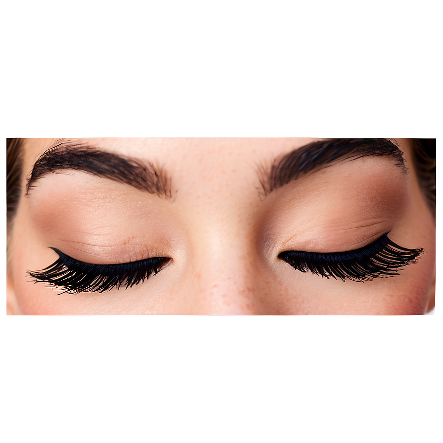 Double Layered Fake Eyelashes Png Ruh42 PNG Image