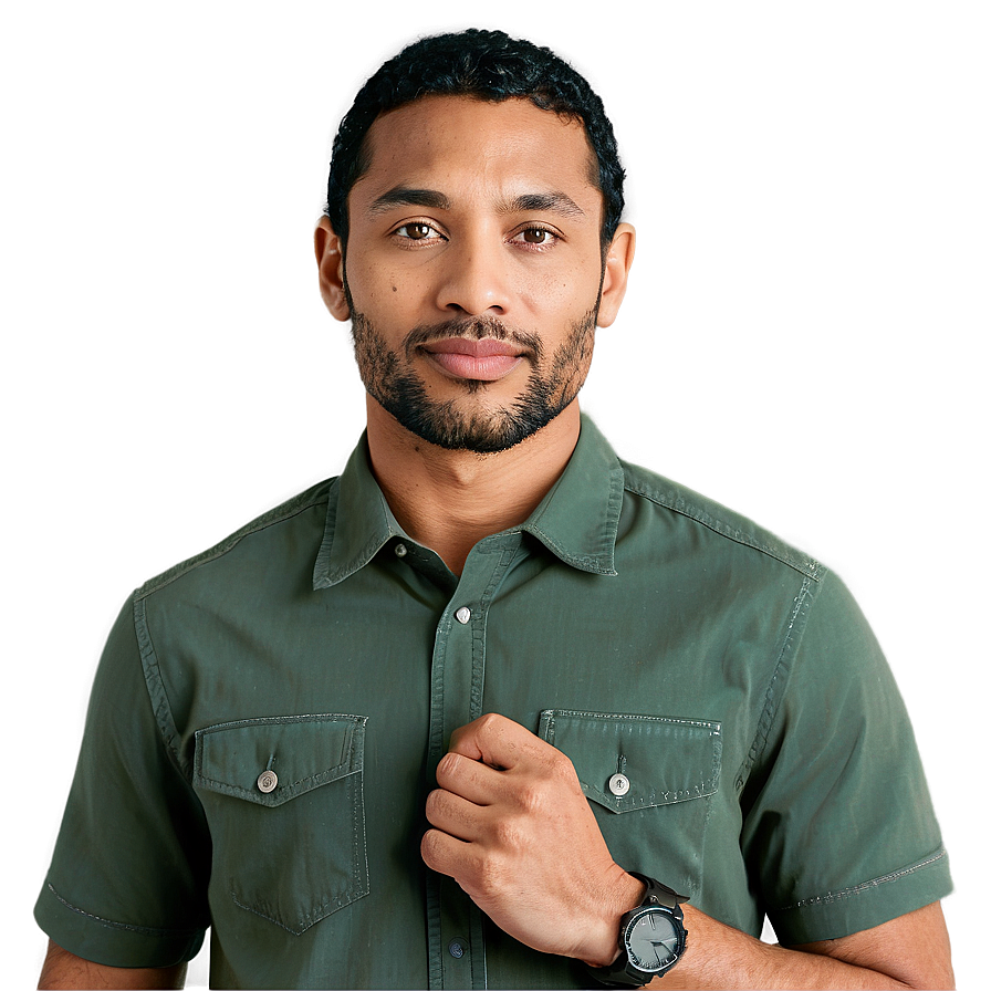 Double Pocket Shirt Feature Png 60 PNG Image