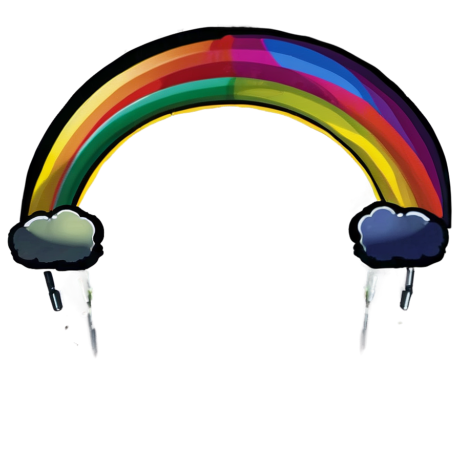 Double Rainbow Phenomenon Png 04292024 PNG Image