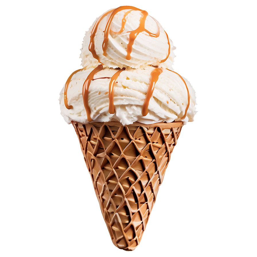 Double Scoop Ice Cream Cone Png 05252024 PNG Image