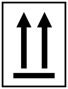 Double Up Arrows Symbol PNG Image