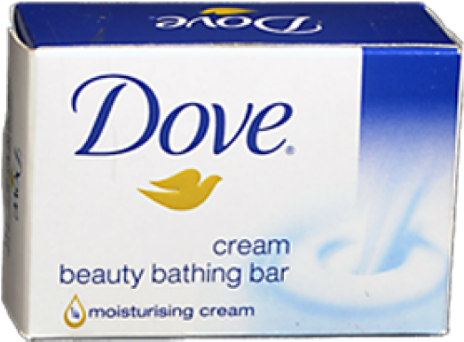 Dove Beauty Bathing Bar Soap Packaging PNG Image