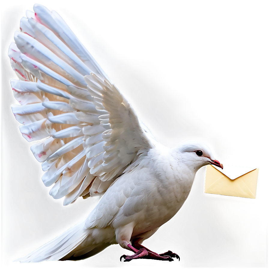 Dove Carrying Letter Png Hop79 PNG Image