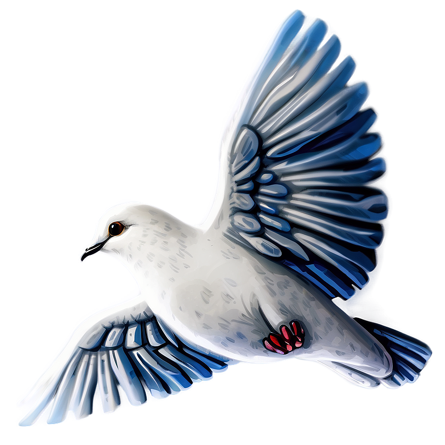 Dove In Sky Png 05042024 PNG Image