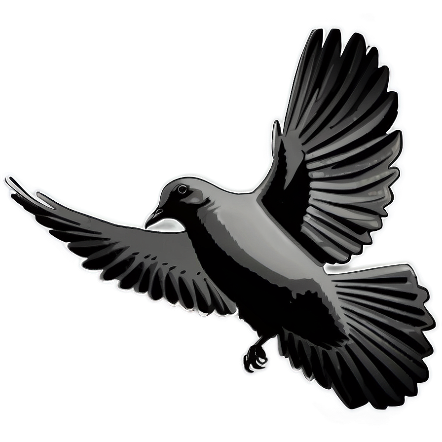 Dove Silhouette Png 05042024 PNG Image