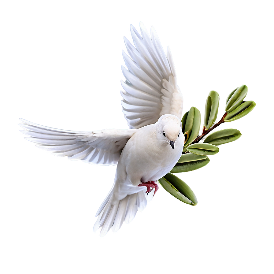 Dove With Olive Branch Png 86 PNG Image