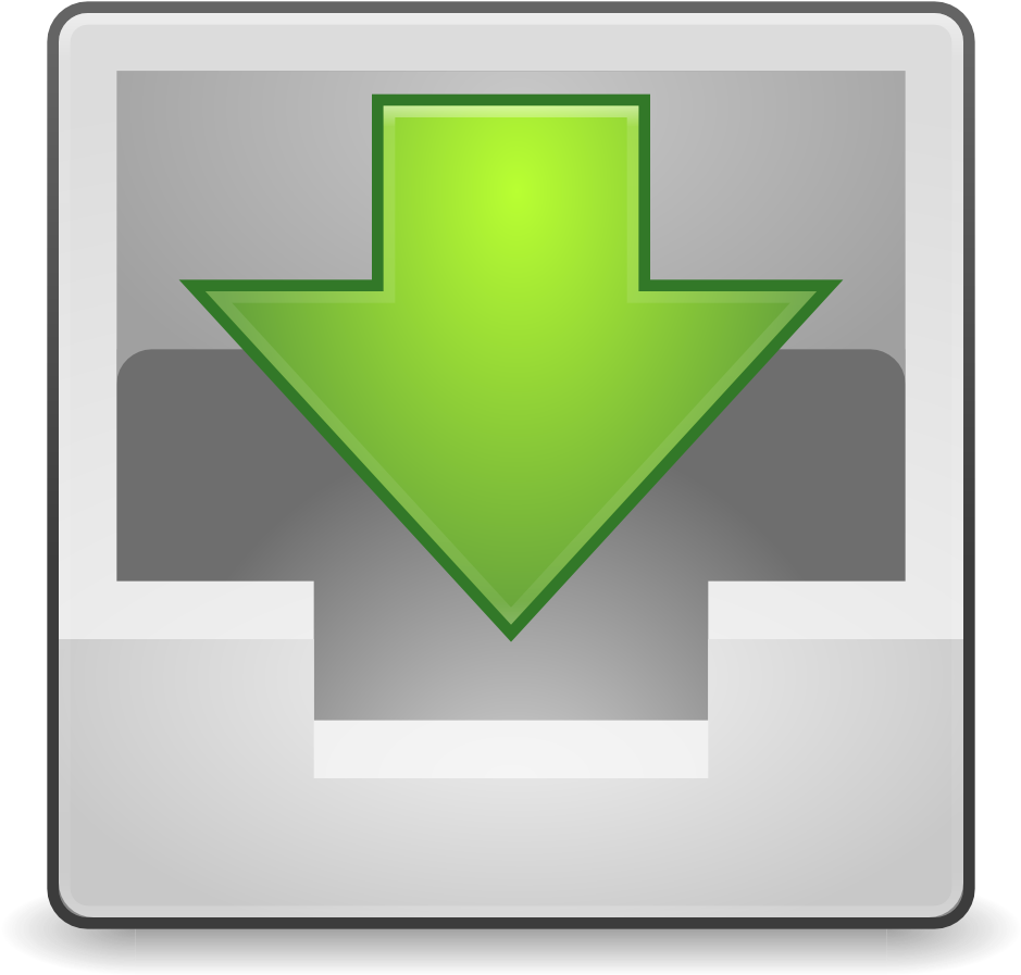 Download Icon Green Arrow PNG Image