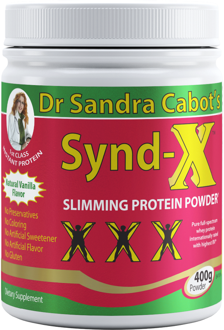 Dr Sandra Cabot Synd X Protein Powder PNG Image