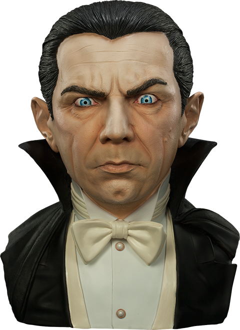 Dracula Character Portrait PNG Image