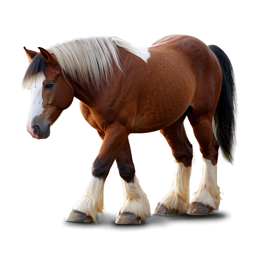 Draft Horse Png Pof PNG Image