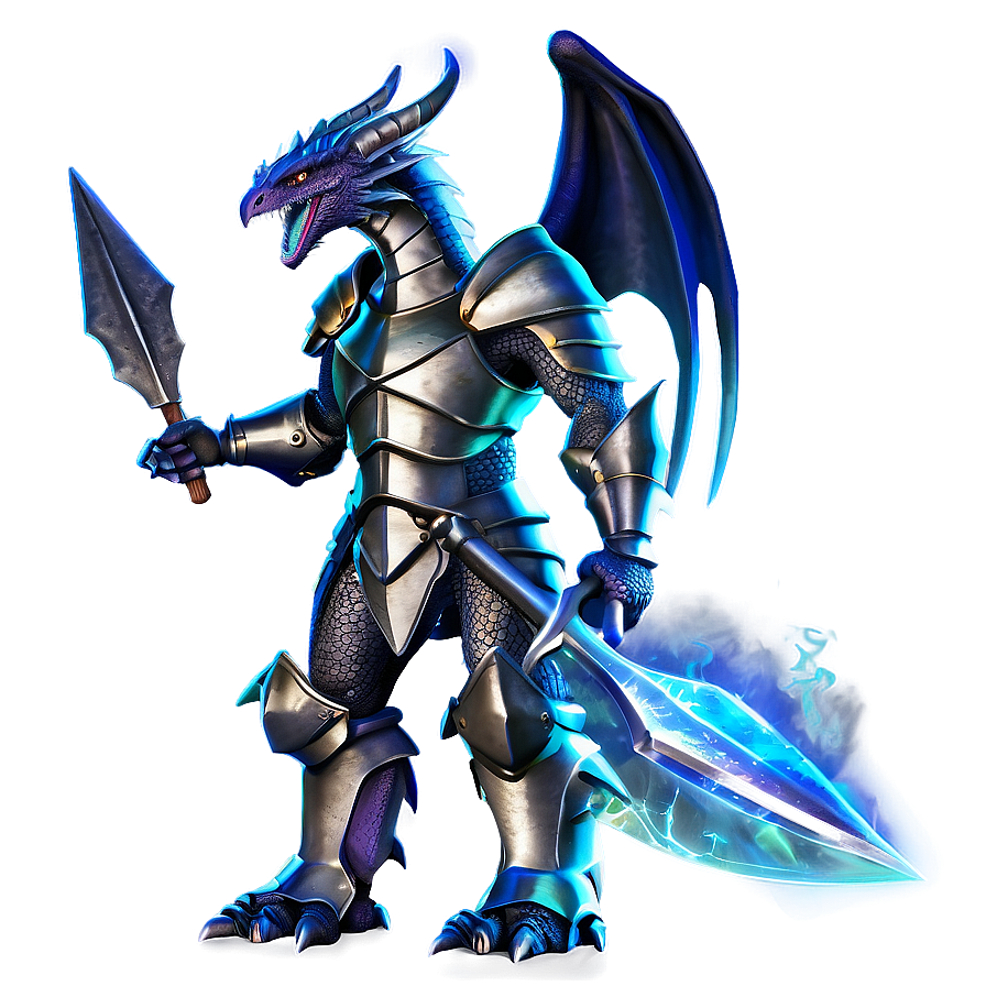 Dragon And Knight Png Yhk6 PNG Image