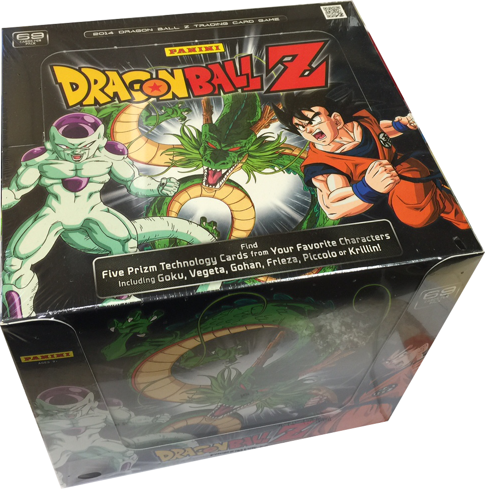 Dragon Ball Z Trading Card Game Box PNG Image