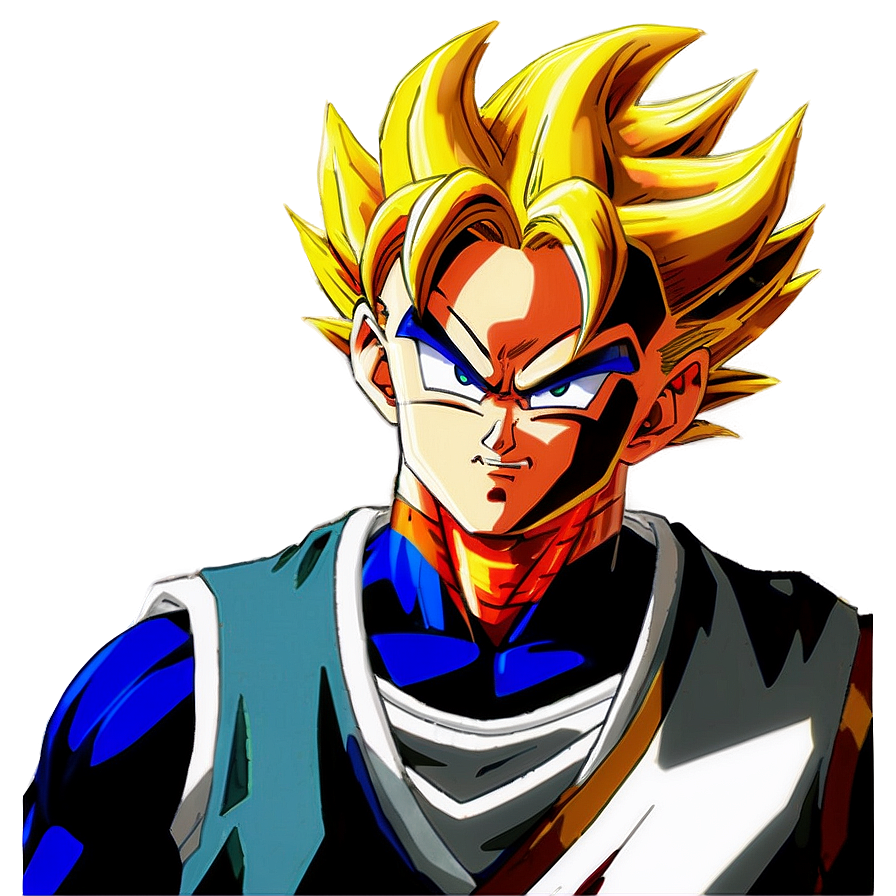 Dragon Ball Z Vegito Png Wtn77 PNG Image