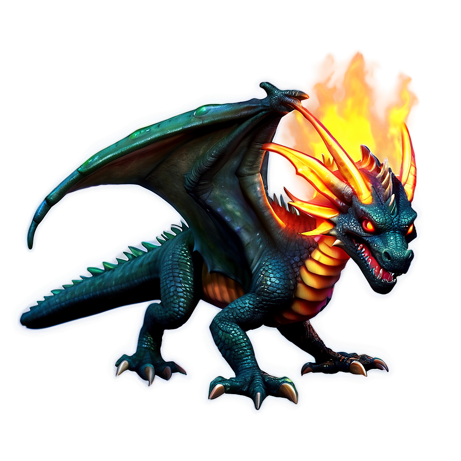 Dragon Fire Fantasy Png 06232024 PNG Image