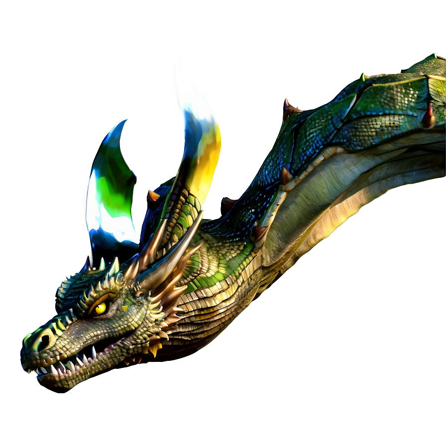 Dragon In Flight Png Nmb40 PNG Image