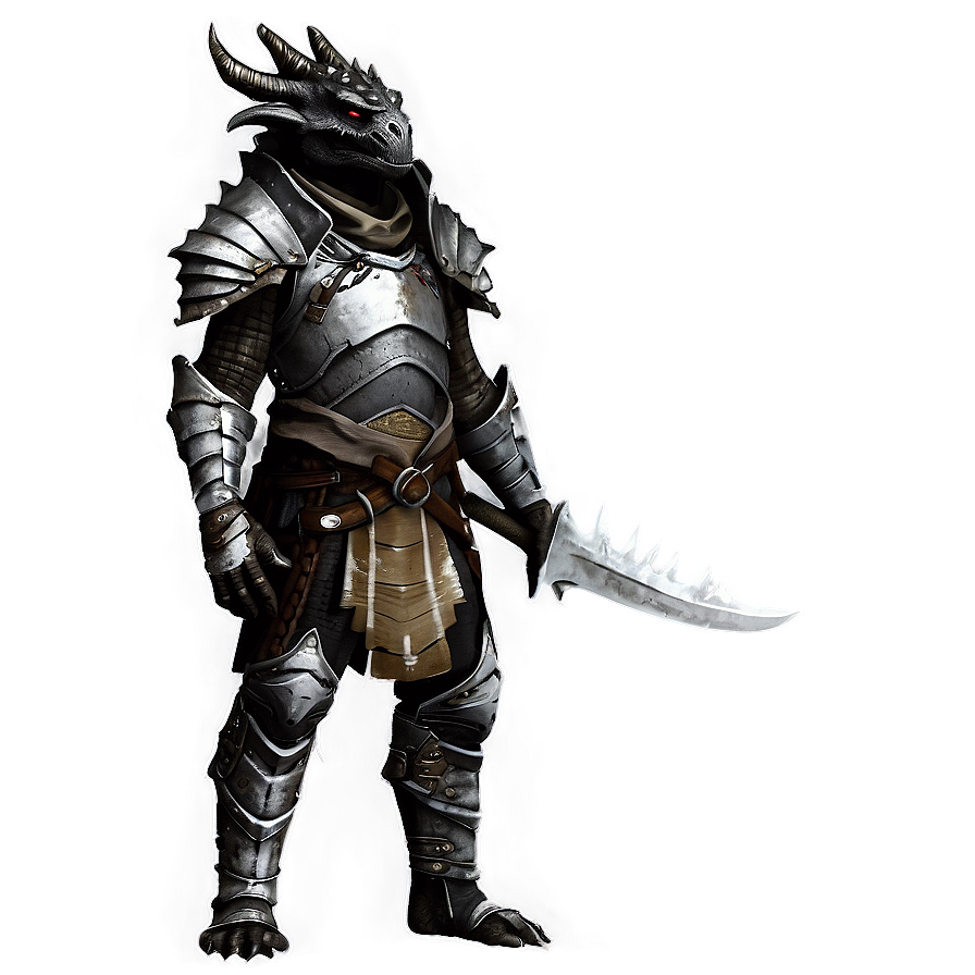 Dragonborn Character Png 06262024 PNG Image