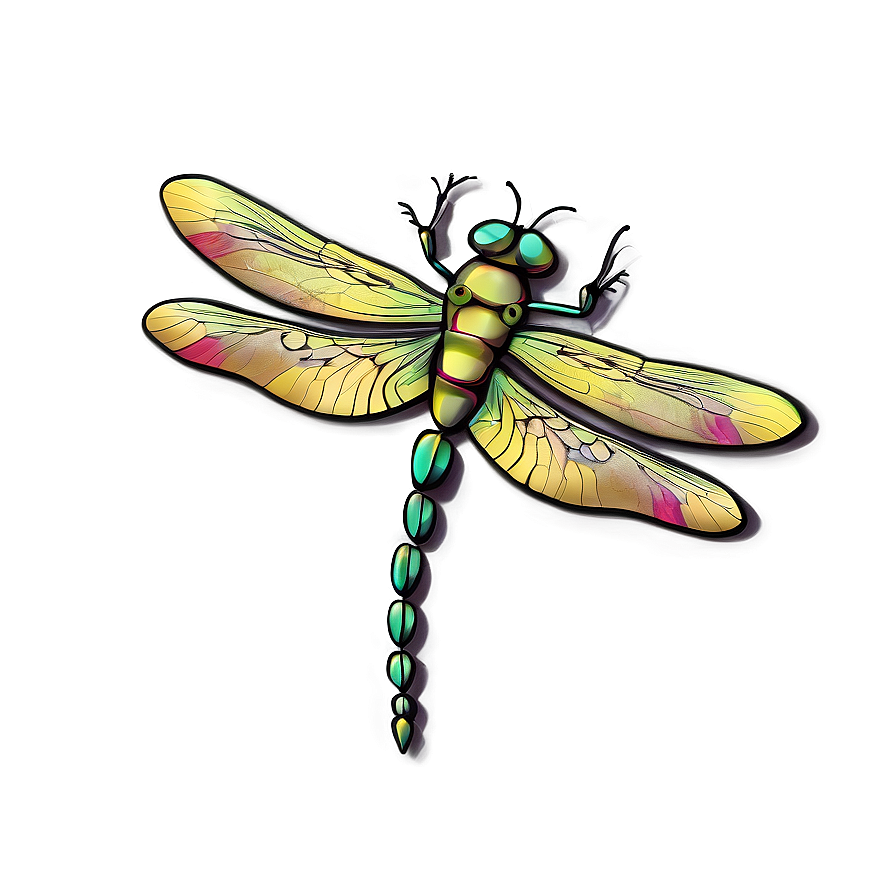 Dragonfly Art Png Jrv97 PNG Image