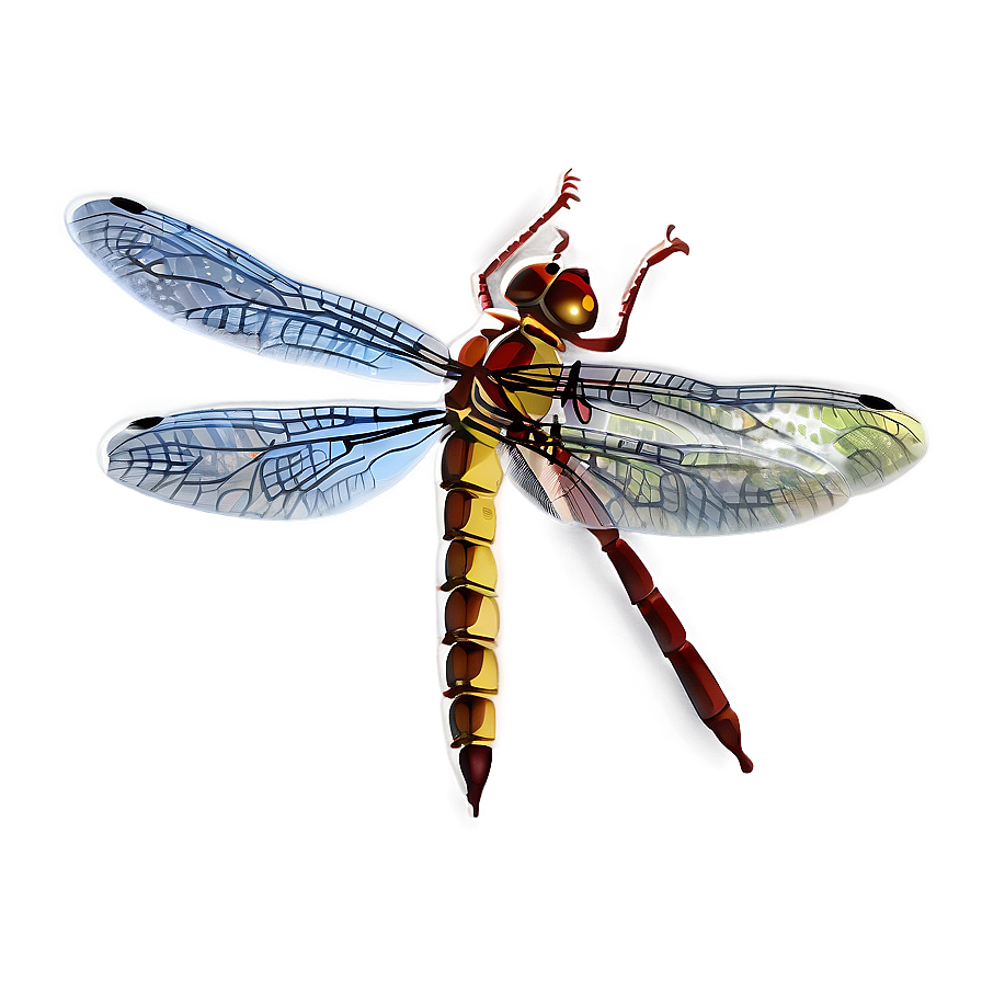 Dragonfly Art Png Vll PNG Image