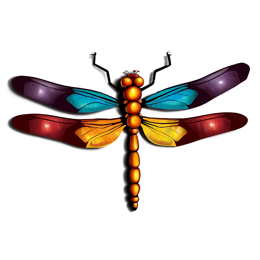 Dragonfly Illustration Png Jrf53 PNG Image