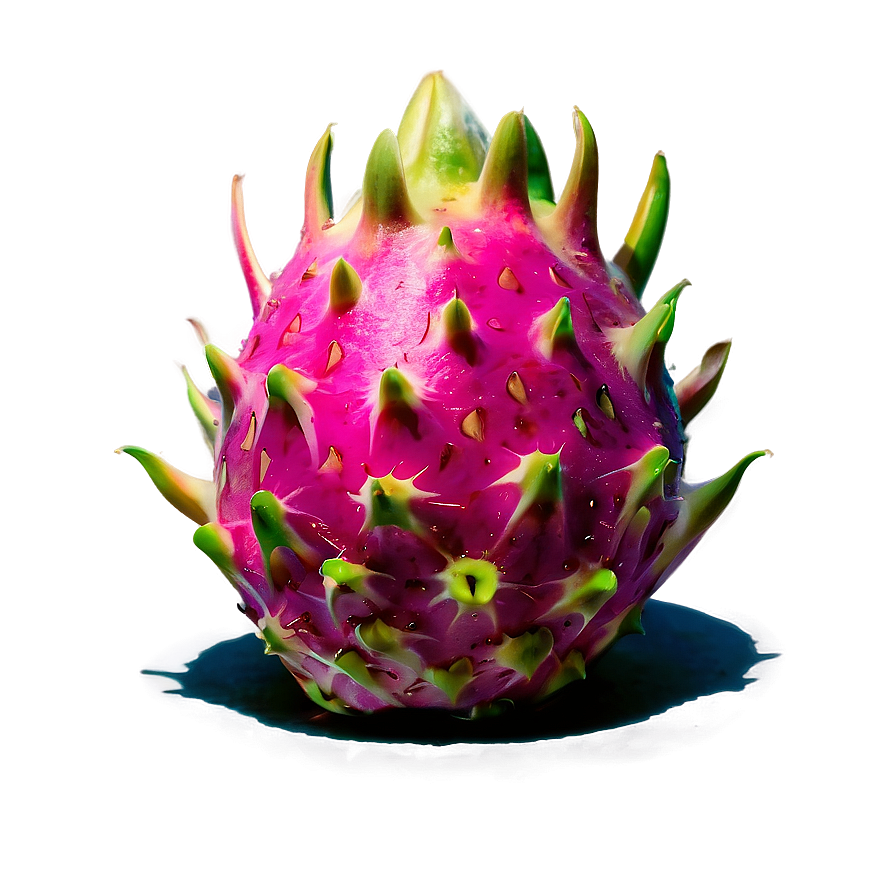 Dragonfruit On Market Stand Png Amn PNG Image