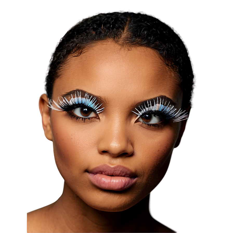 Dramatic Fake Eyelashes Png Aqi PNG Image