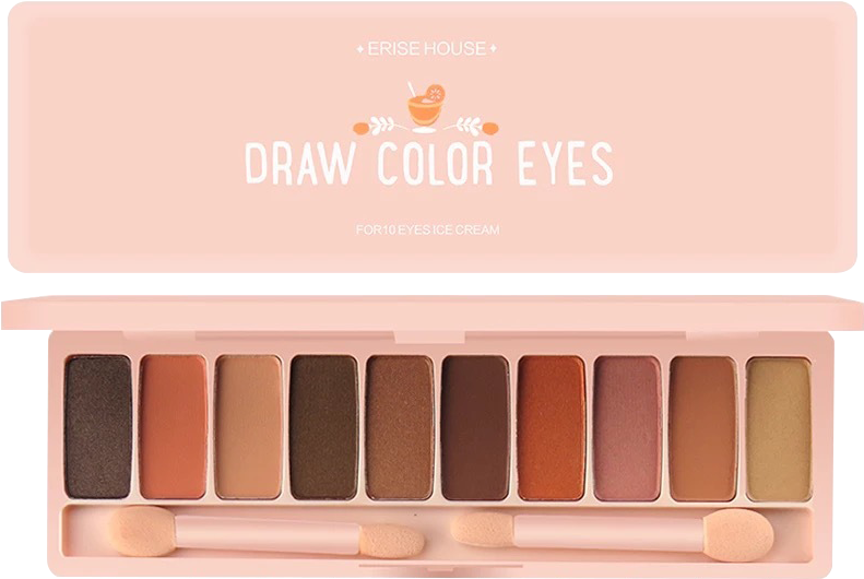 Draw Color Eyes Eyeshadow Palette PNG Image