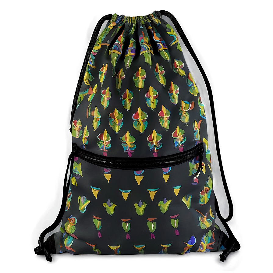 Drawstring Backpack Png Krm77 PNG Image