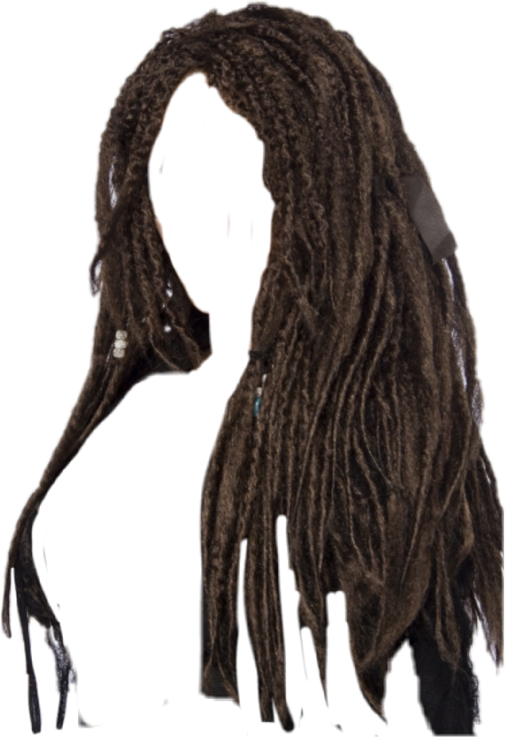 Dreadlocks Silhouette Profile PNG Image