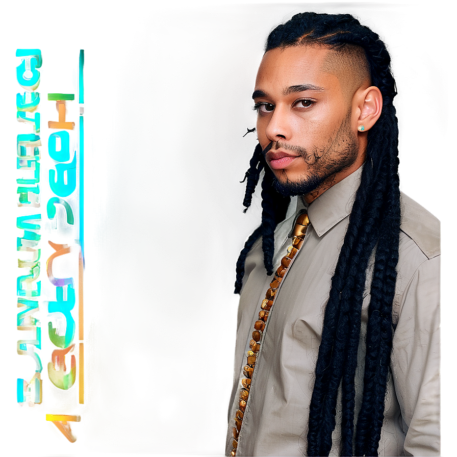 Dreadlocks With Undercut Png 9 PNG Image