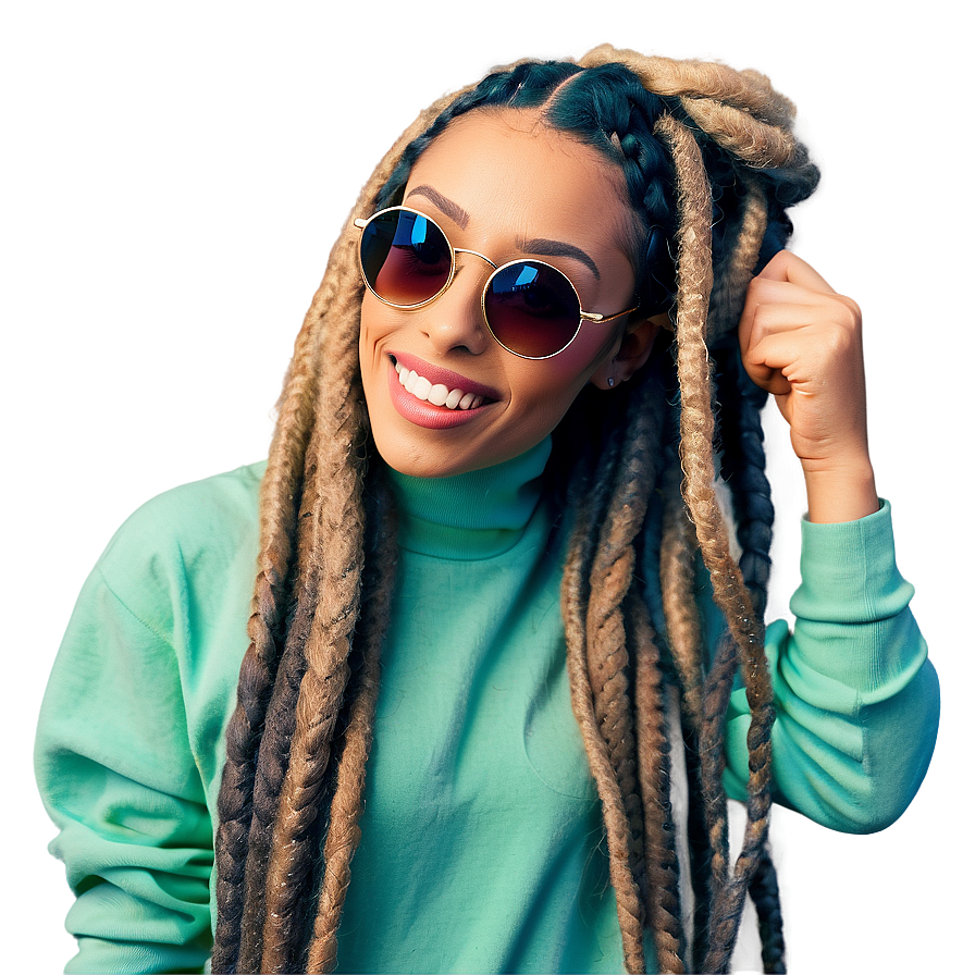 Dreads Hairstyle Inspiration Png 05242024 PNG Image