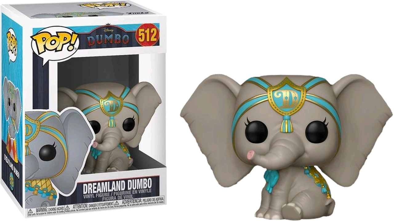 Dreamland Dumbo Funko Pop PNG Image