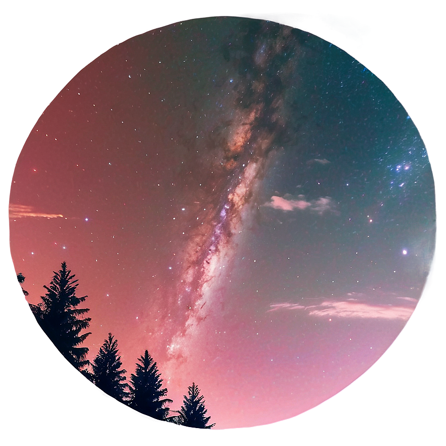 Dreamy Aesthetic Night Sky Png 06112024 PNG Image