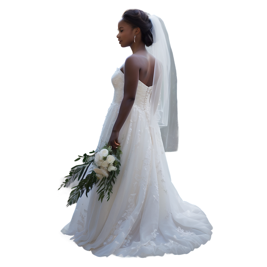 Dreamy Bride Illustration Png Txh95 PNG Image