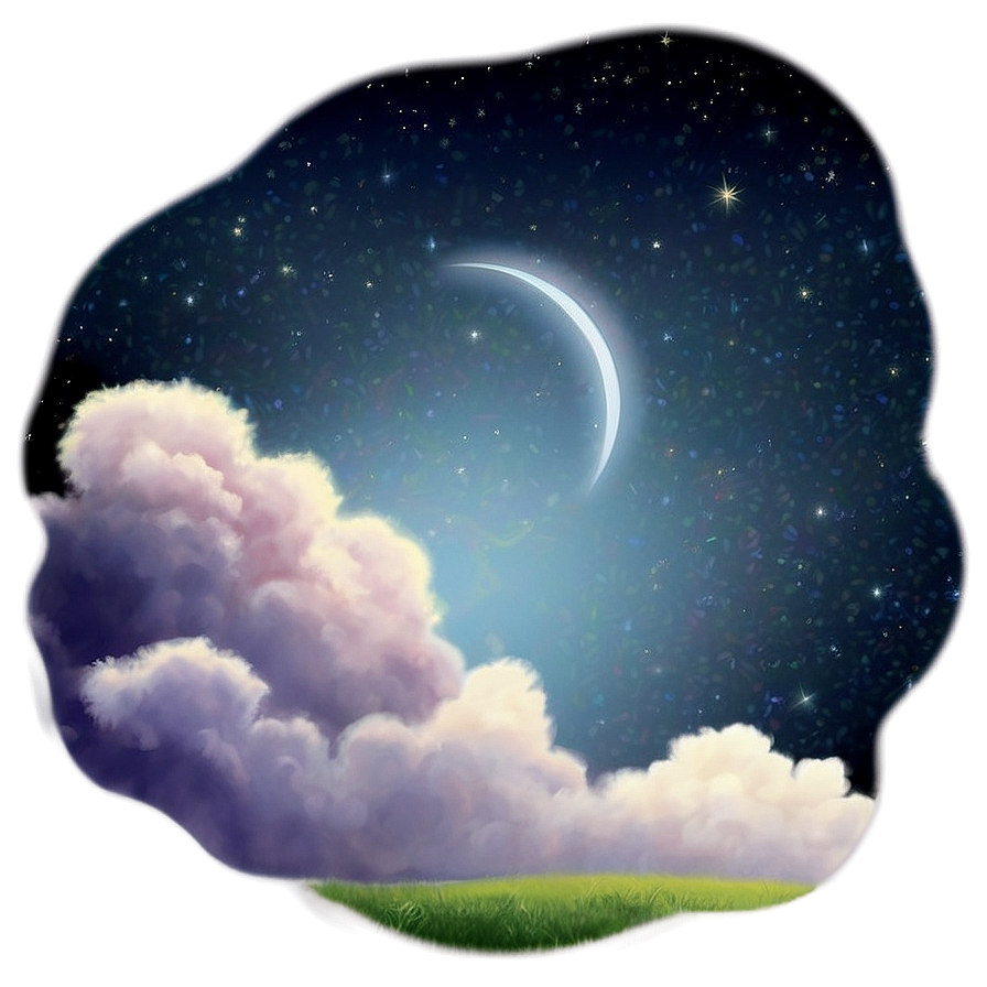 Dreamy Cielo Landscape Png Jsn54 PNG Image