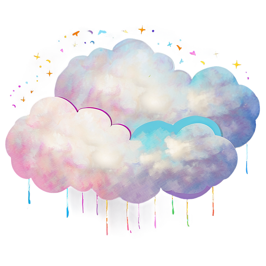 Dreamy Clouds Oh The Places You'll Go Png Lqu PNG Image