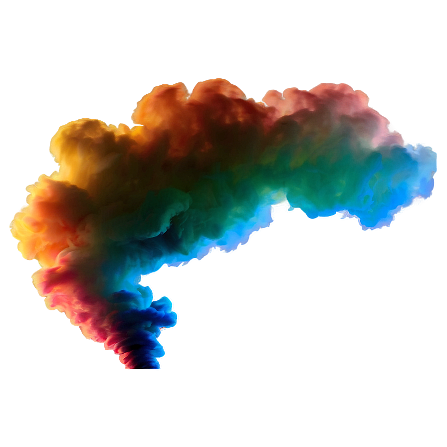 Dreamy Color Smoke Plume Png 26 PNG Image