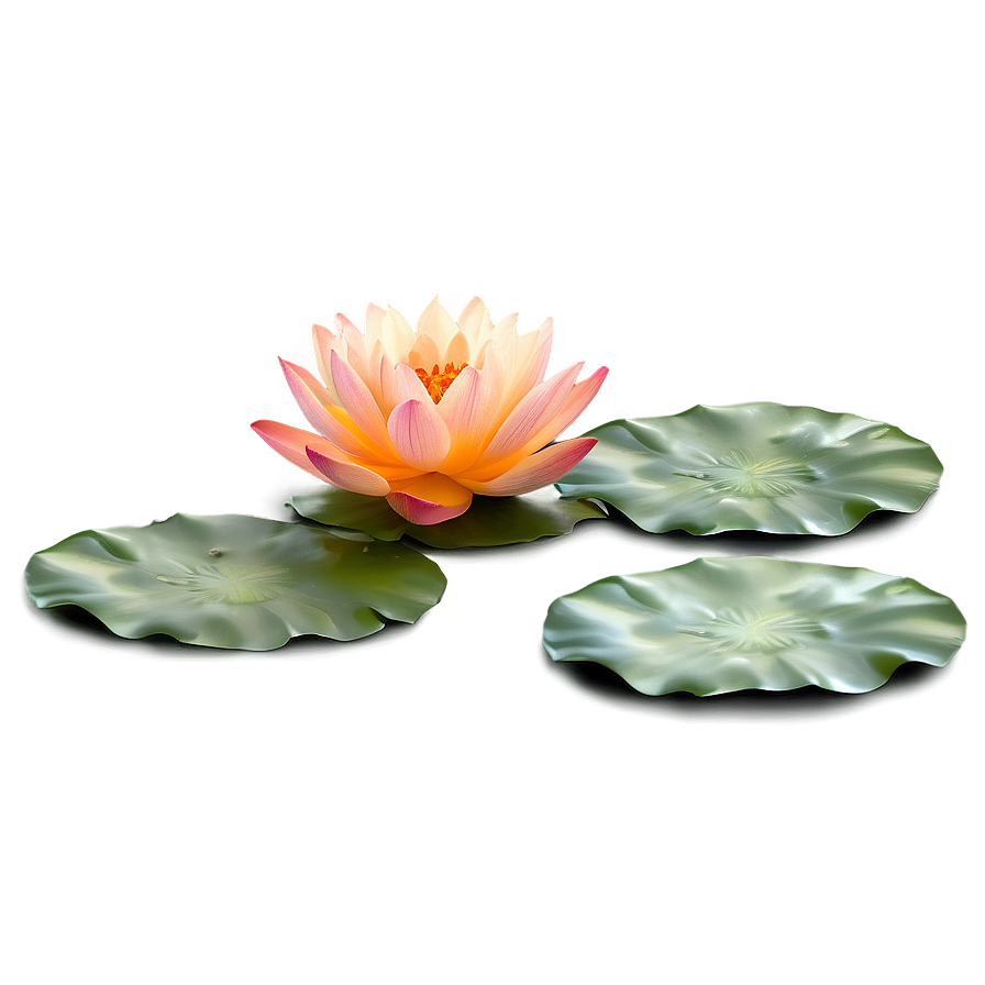 Dreamy Orange Lotus Png 99 PNG Image