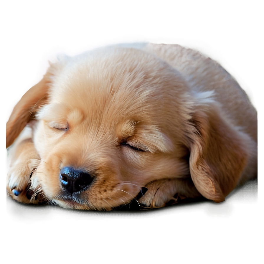 Dreamy Puppy Nap Png 05212024 PNG Image