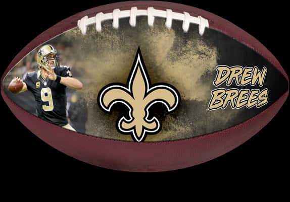 Drew Brees American Football Graphic PNG Image