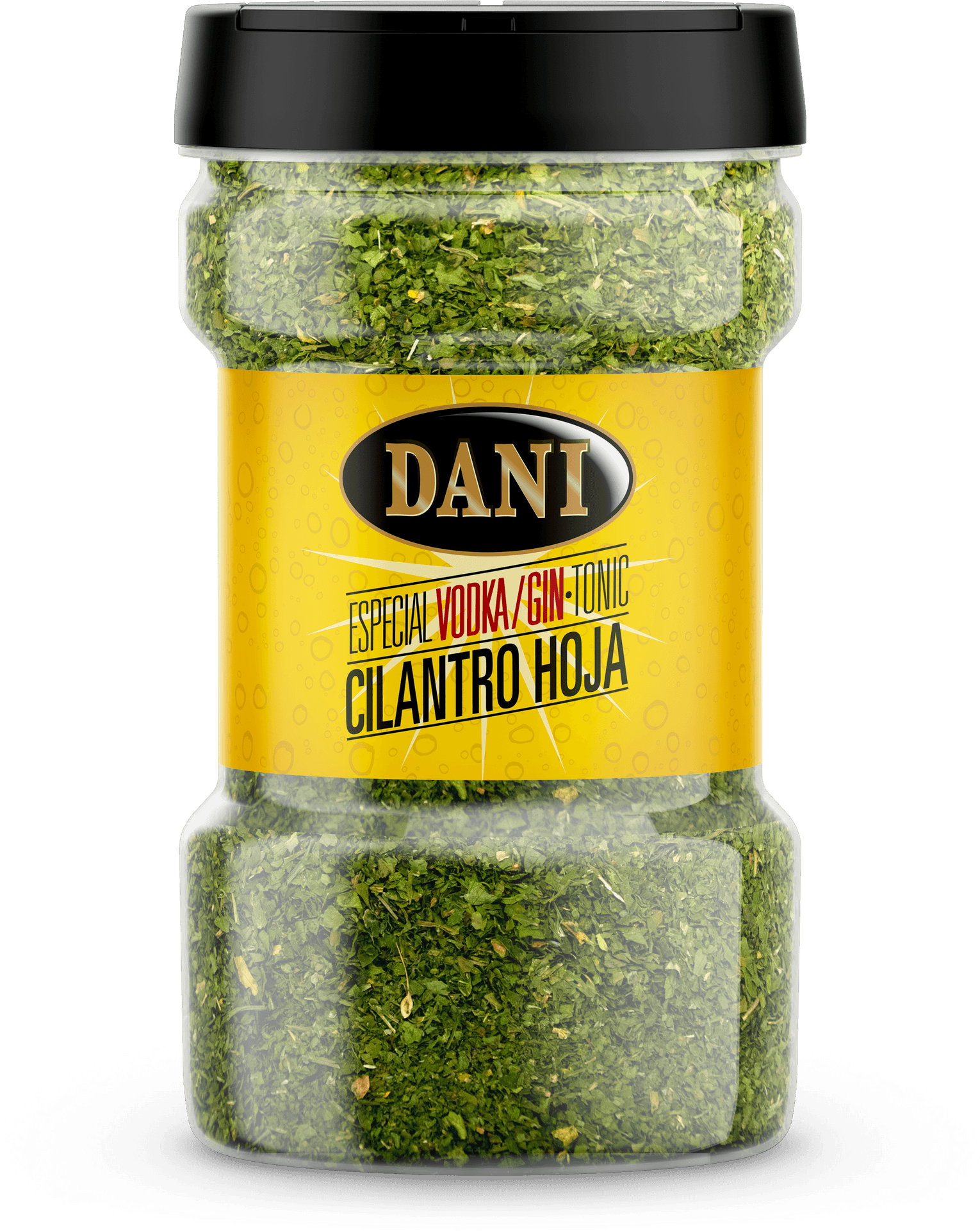 Dried Cilantro Leaves Spice Jar PNG Image