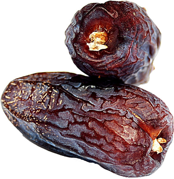 Dried Dates Fruit Closeup PNG Image