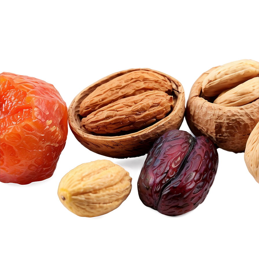 Dried Fruits And Nuts Png 06252024 PNG Image