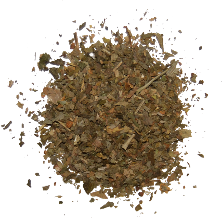 Dried Herbal Blend Top View PNG Image