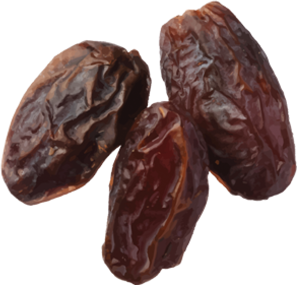 Dried Medjool Dates PNG Image