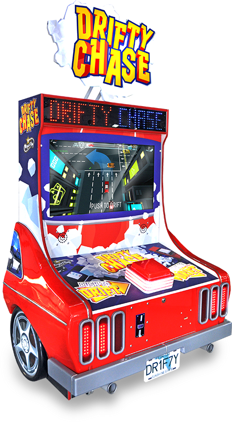 Drifty Chase Arcade Machine.png PNG Image